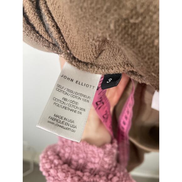 John Elliott Escobar Sweatpants Casual Joggers Size Large Brown - Picture 10 of 14